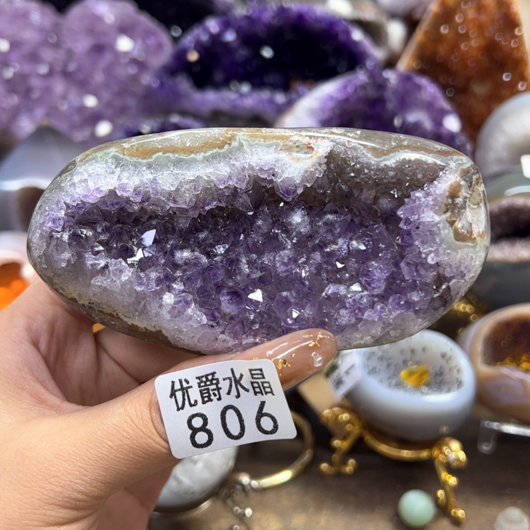 未镶嵌大型摆件（非配饰）紫晶806