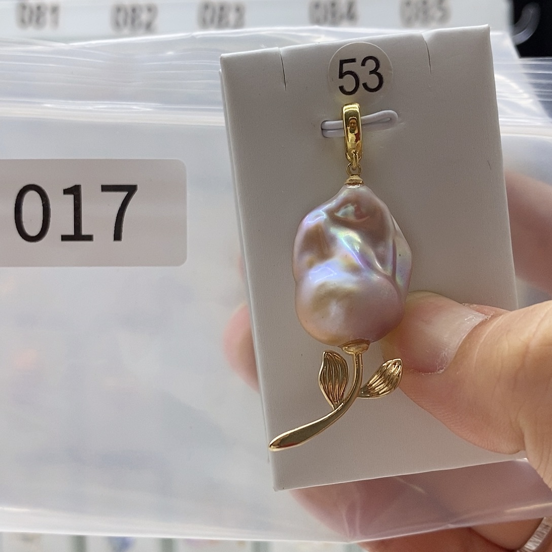 淡水珍珠合金颈饰