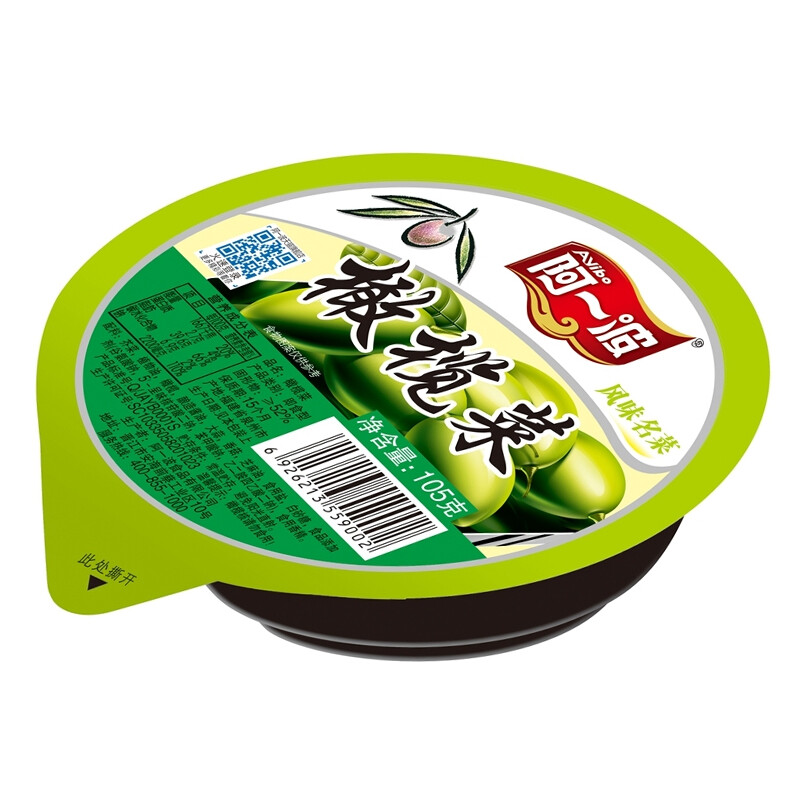 阿一波橄榄菜105g/盒
