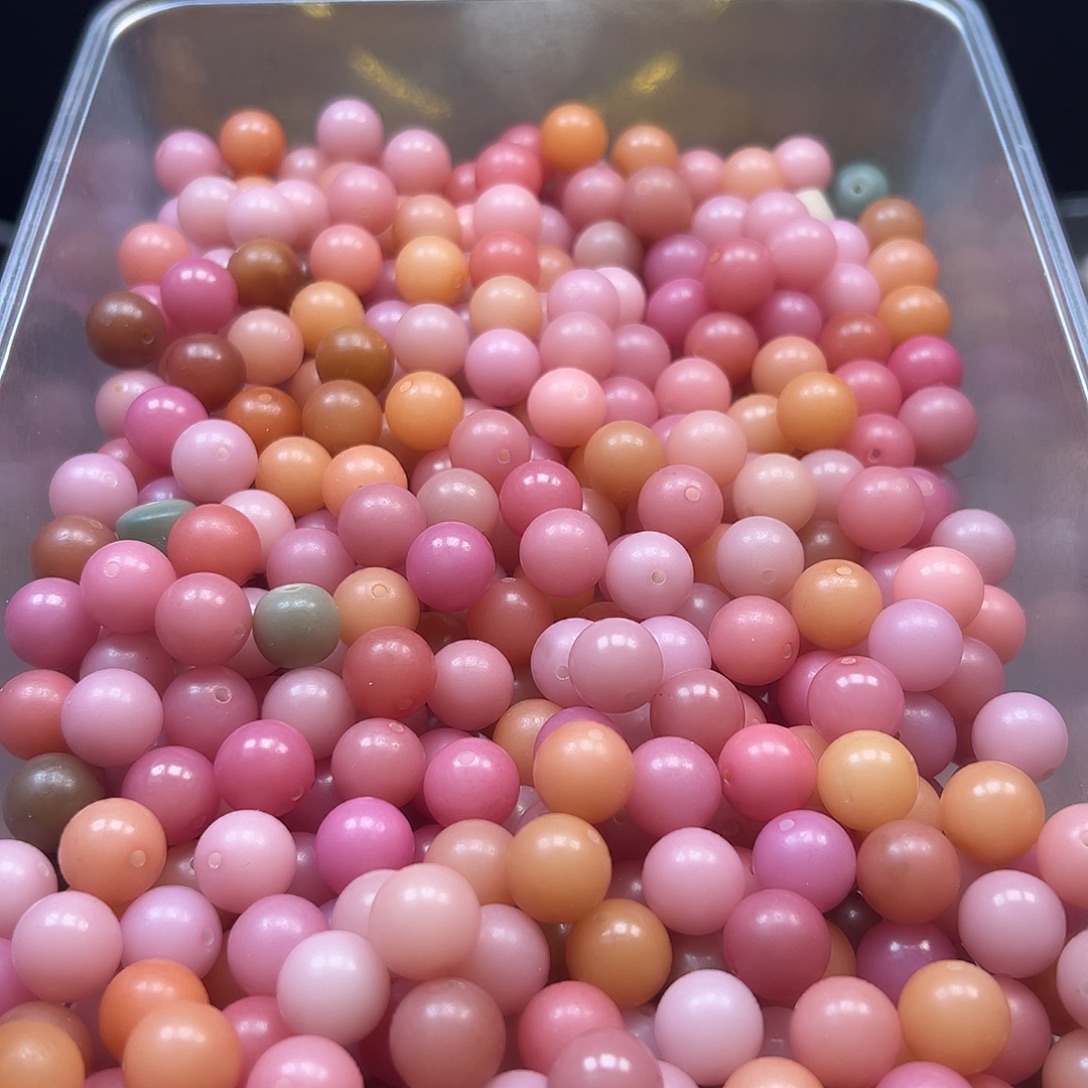 菩提根/象牙果手串卡12乌梅子酱多宝圆500颗