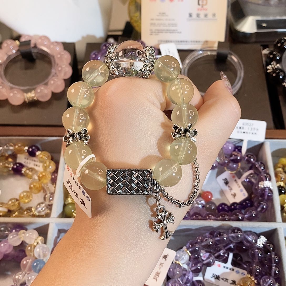 水晶手串未镶嵌G3249单圈多样性发1