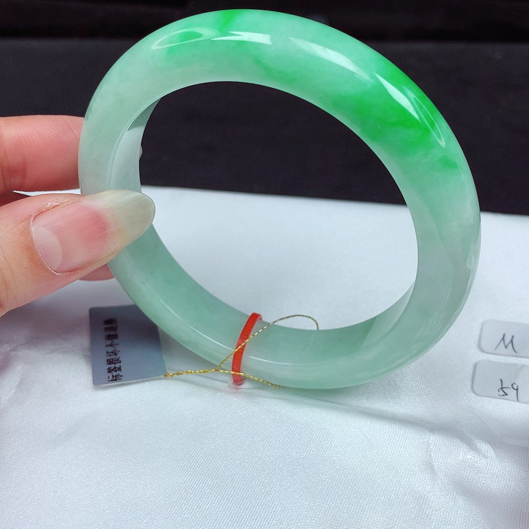 未镶嵌手镯翡翠59圈772