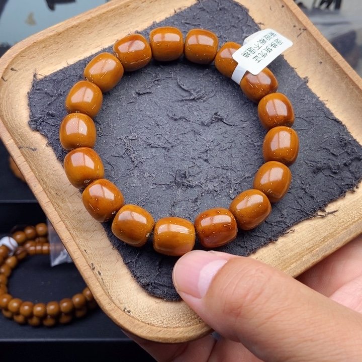 手串紫金鼠12+mm精品近实心