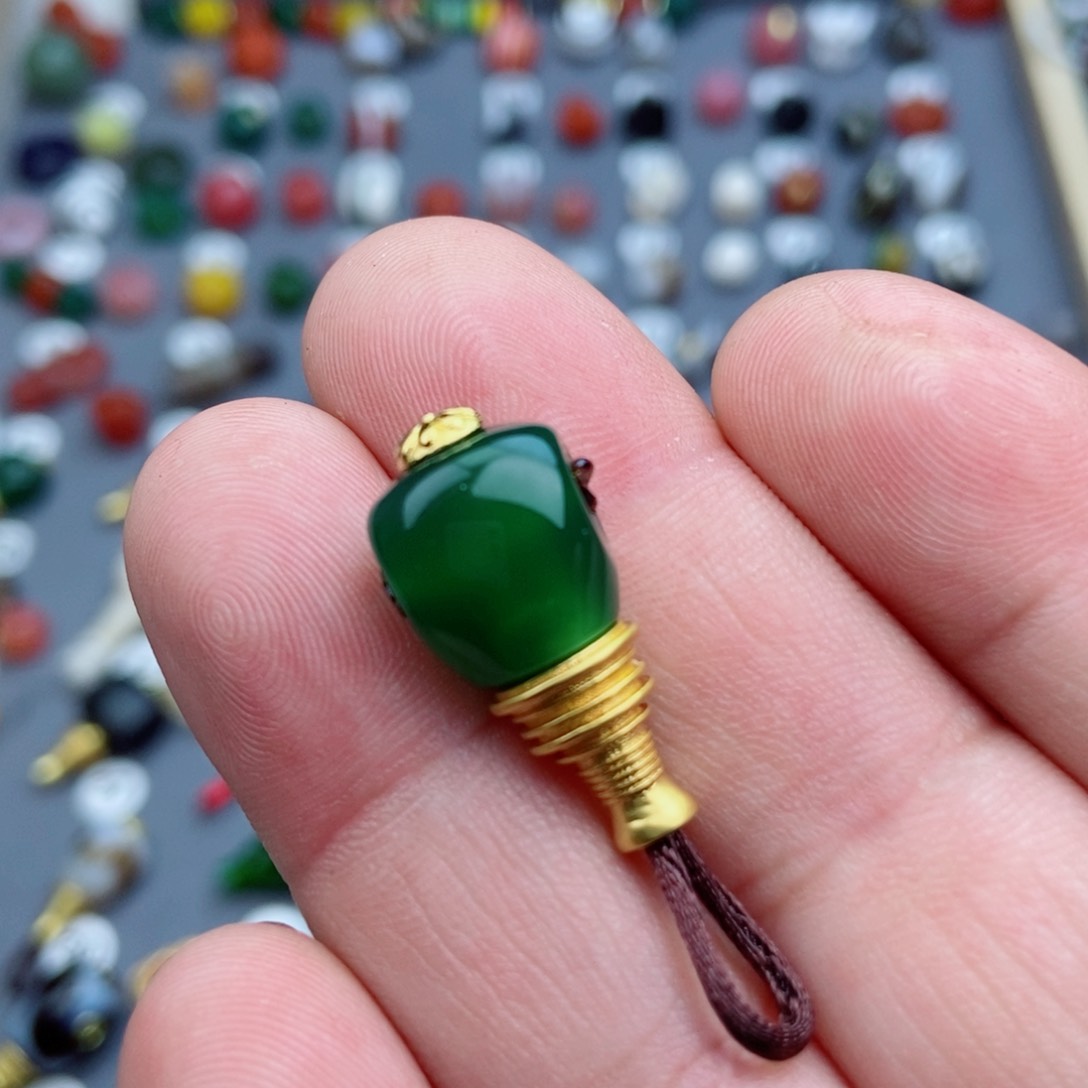 玛瑙/玉髓森柏珠宝饰品未镶嵌