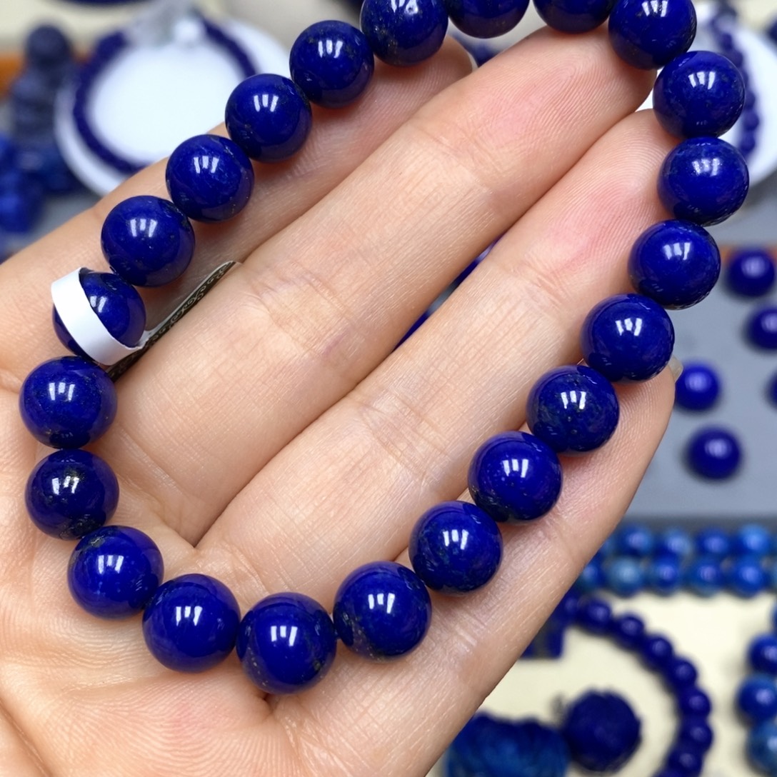 青金石未镶嵌手链