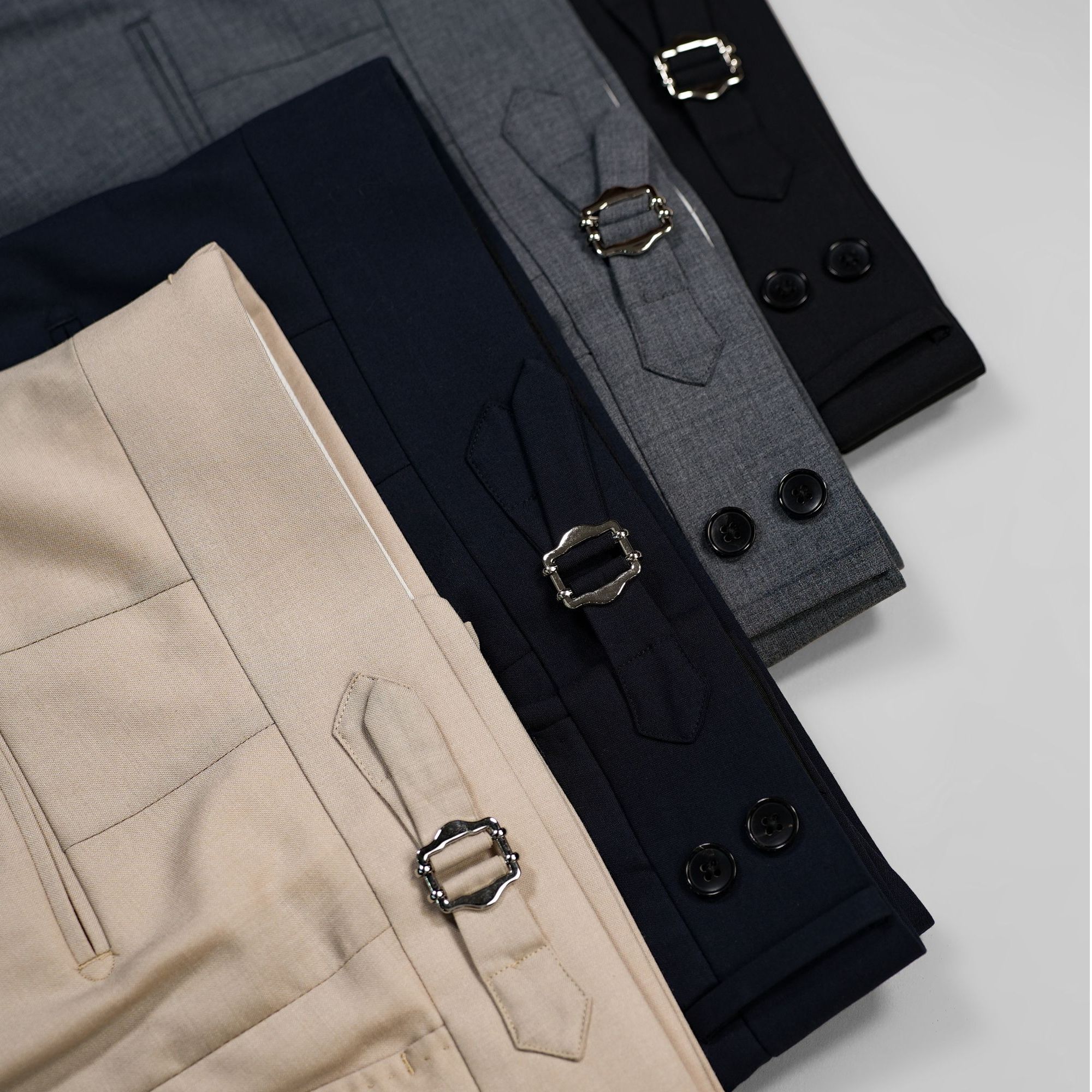 【可机洗】男士超细羊毛男士西裤商务直筒舒适百搭