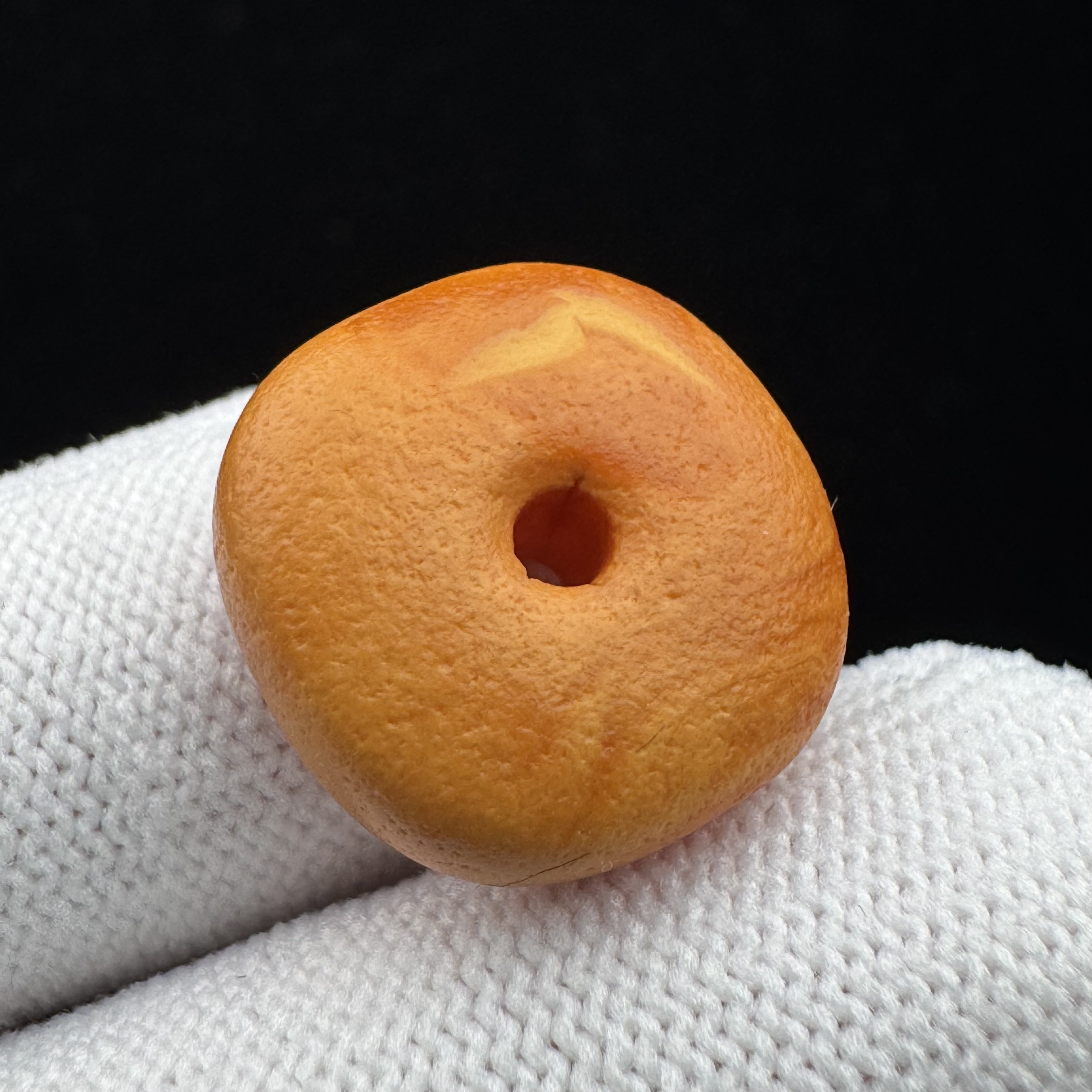 F22-54天然蜜蜡藏扣17.7*8mm 支持鉴定 假一罚四