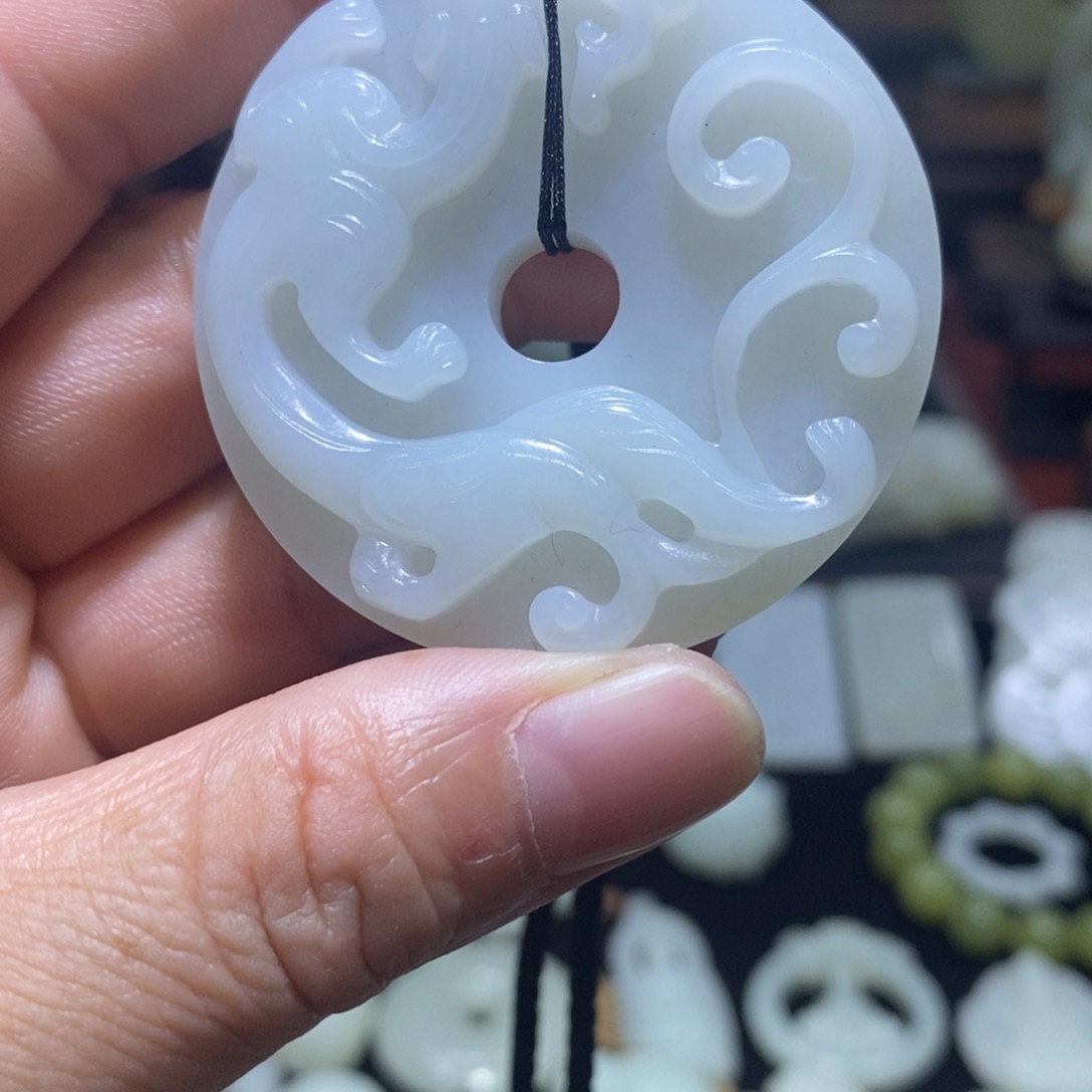 和田玉挂件未镶嵌?***?