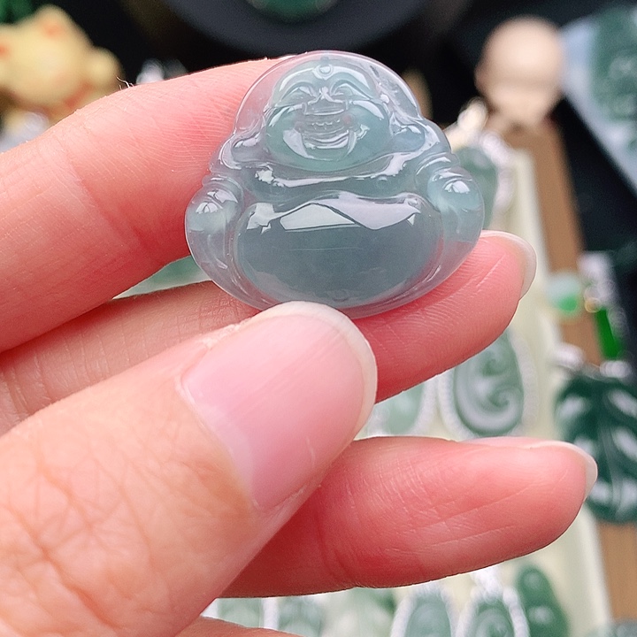 颈饰未镶嵌翡翠吊坠