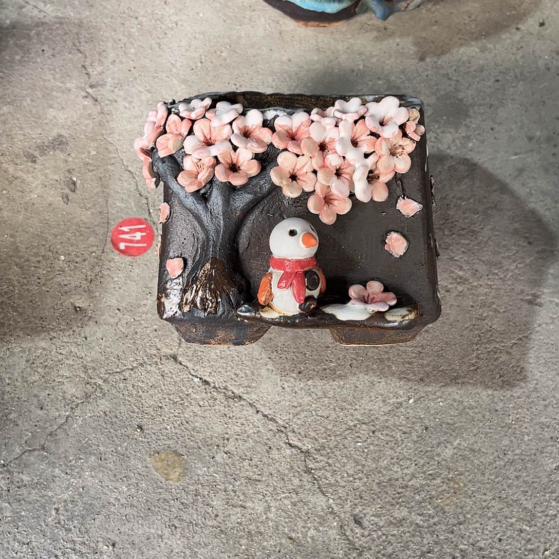 8 号陶然花器手工花盆