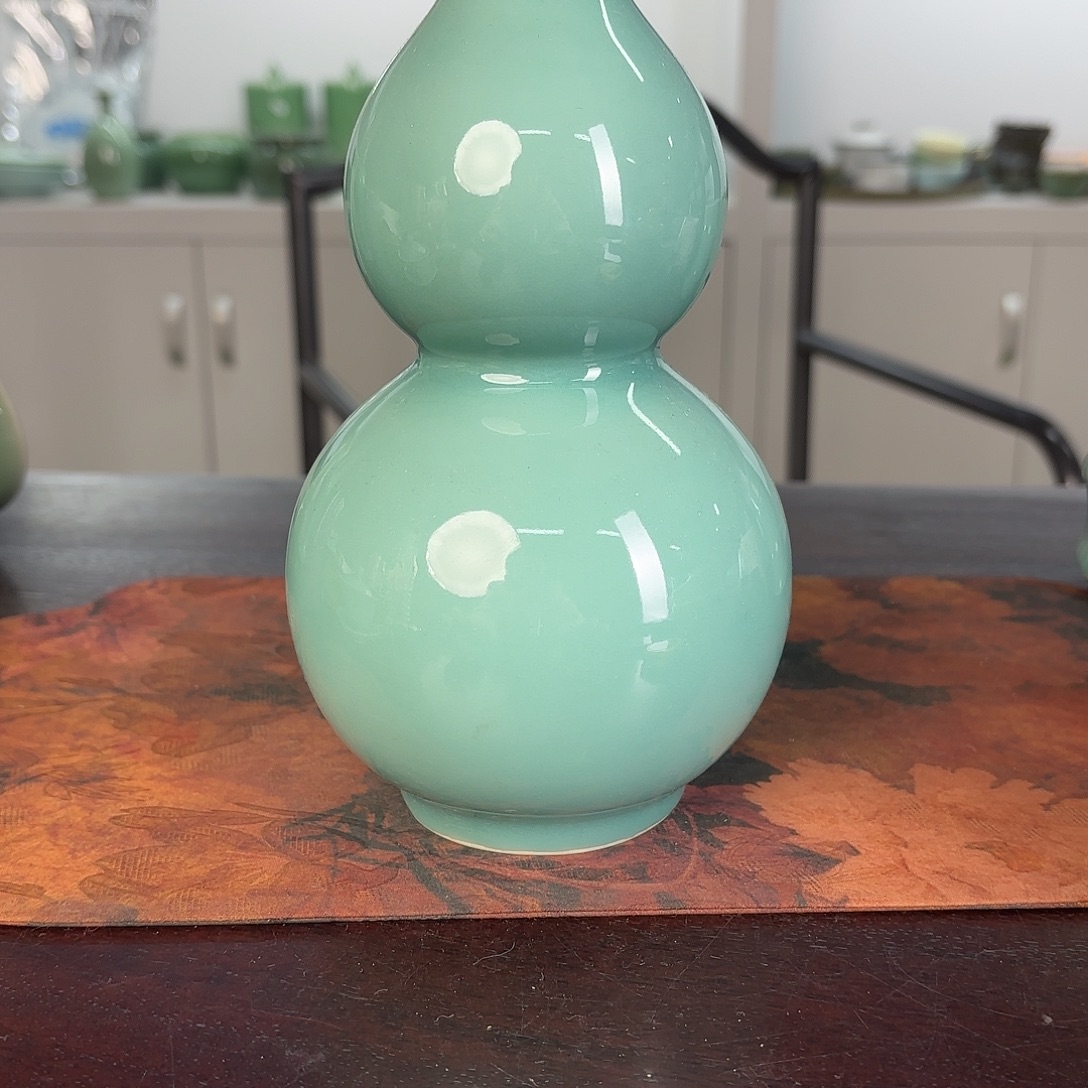 龙泉云间青瓷小米茶器