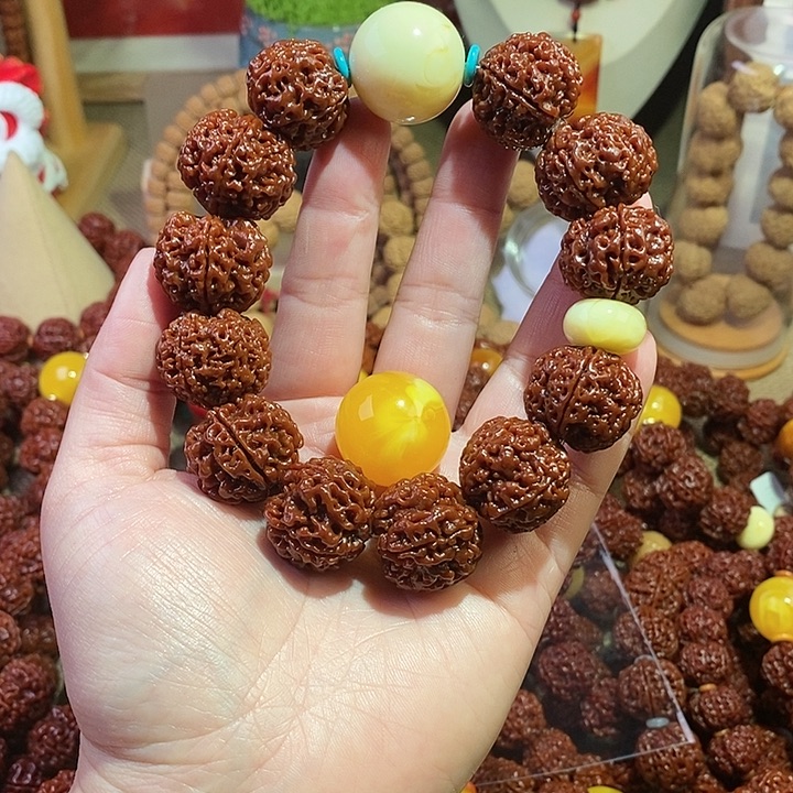 金刚菩提手串晨*星225手串玉华