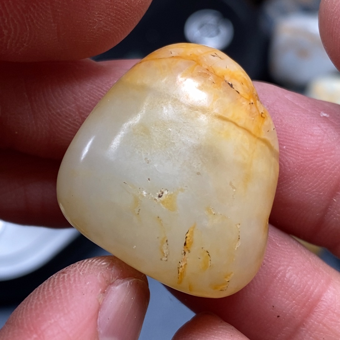 和田玉（糖玉）挂件未镶嵌