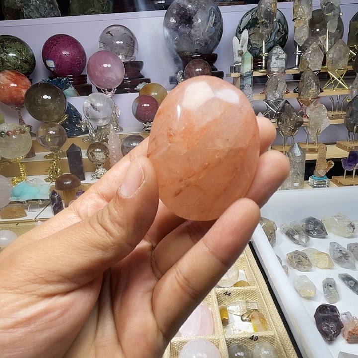 水晶未镶嵌珠宝半成品