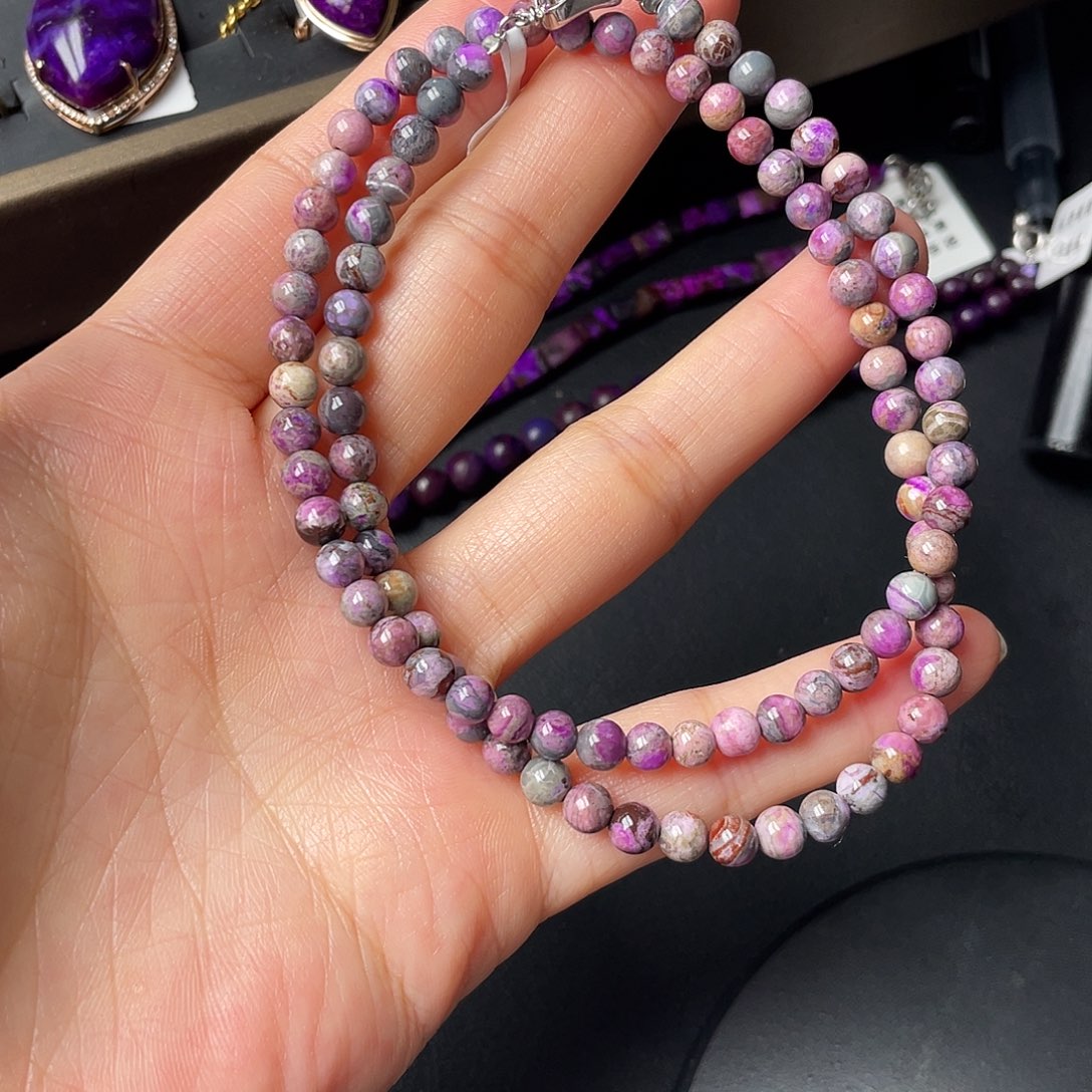 苏纪石（舒俱来）未镶嵌项链