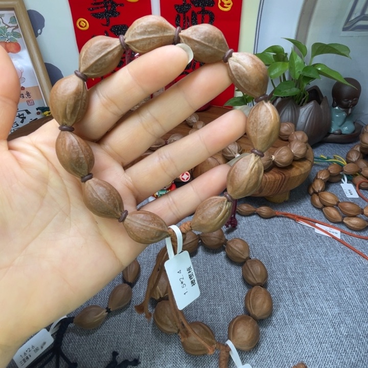 橄榄核手串/手链梅林铁核15.24