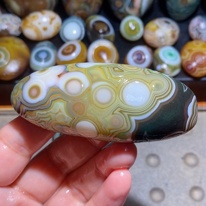 未镶嵌玛瑙/玉髓珠宝半成品89