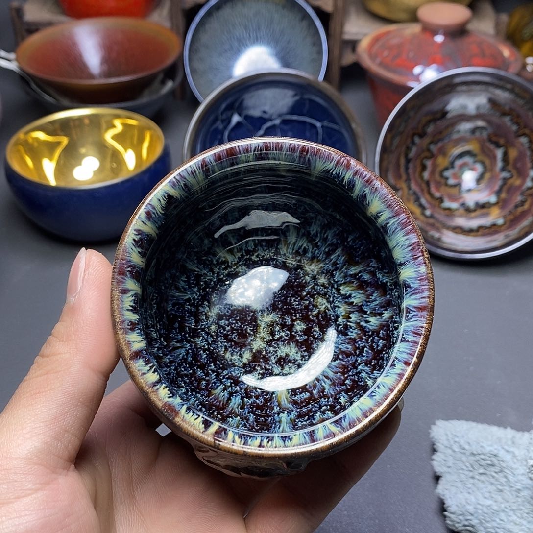 茶盏有瑕介意勿拍495