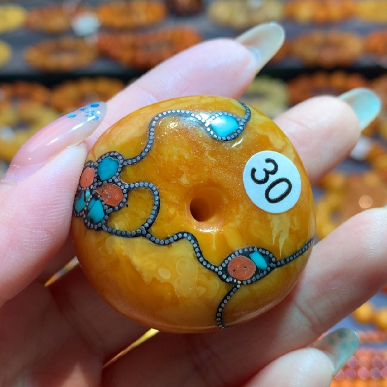 【闪购商品】未镶嵌吊坠(不含链)蜜蜡