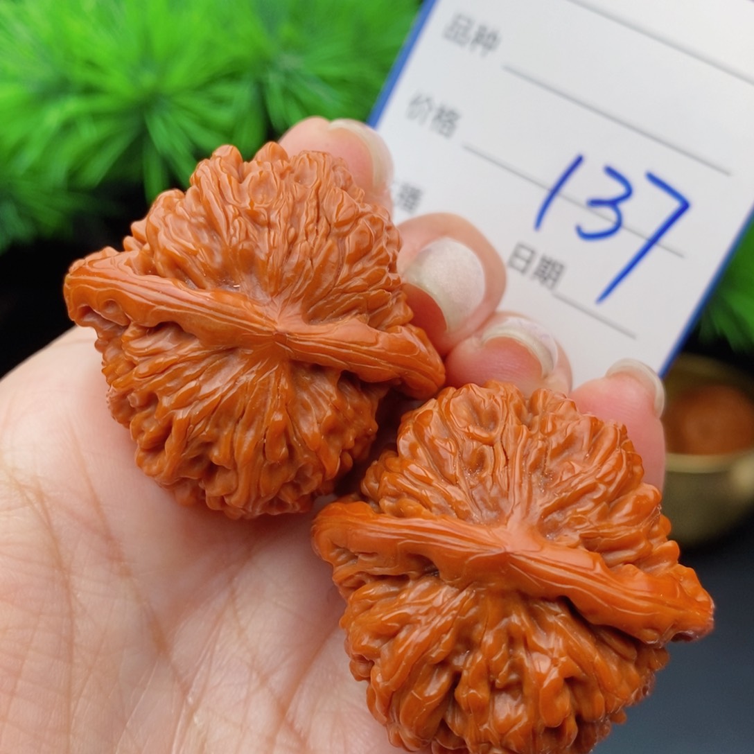 文玩核桃把件40四座楼13.7