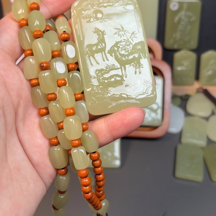 懂***你石材新疆昆仑山脉方解石玉