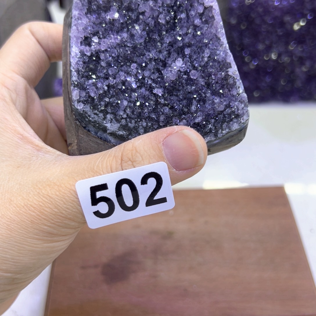 水晶摆件未镶嵌紫晶