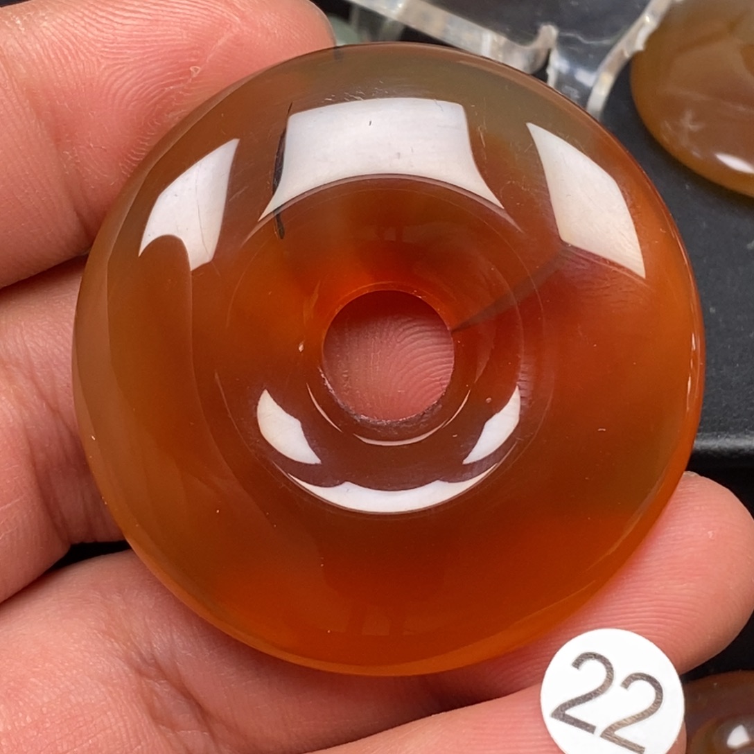 碧***天玛瑙/玉髓未镶嵌颈饰挂件