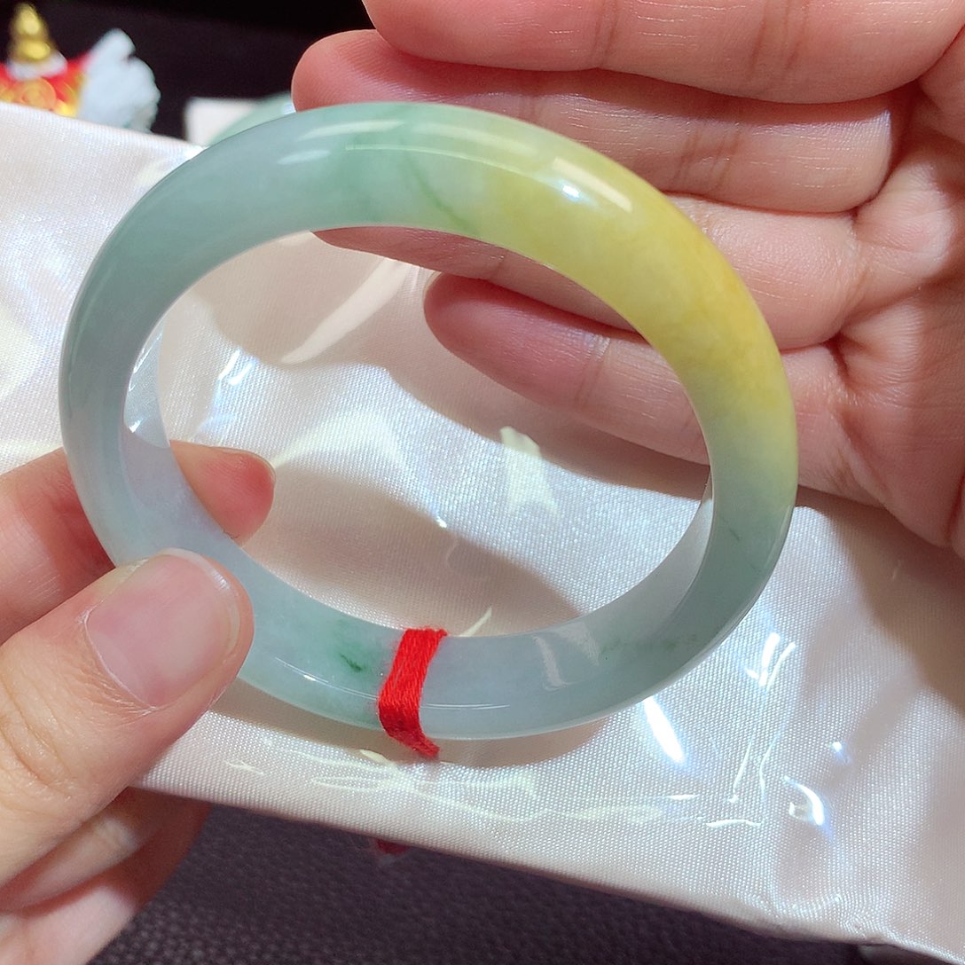 翡翠未镶嵌手镯1273