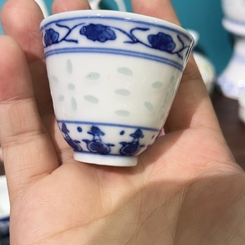一***行景德镇咖啡杯碟一套