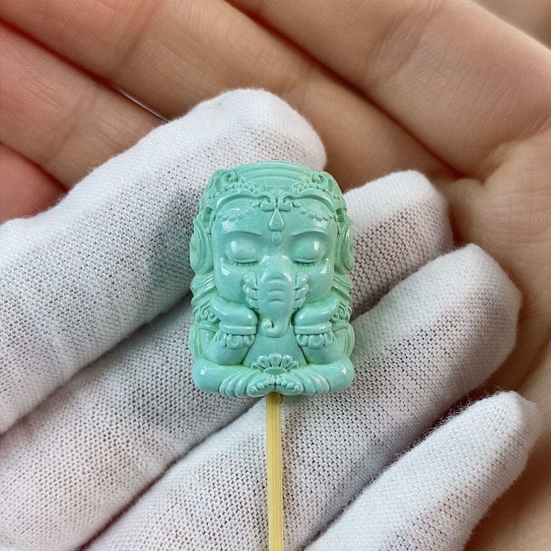 绿松石珠宝奇石未镶嵌