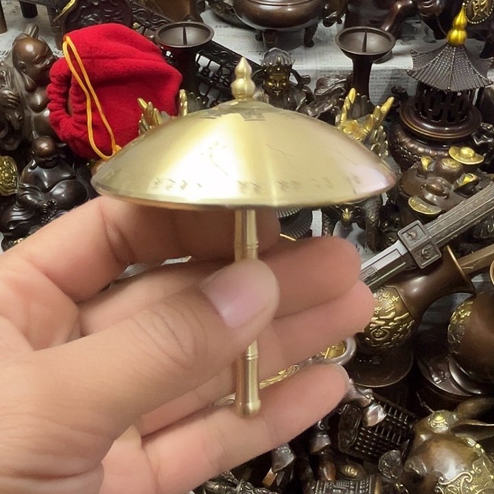 顺顺利利，铜器摆件