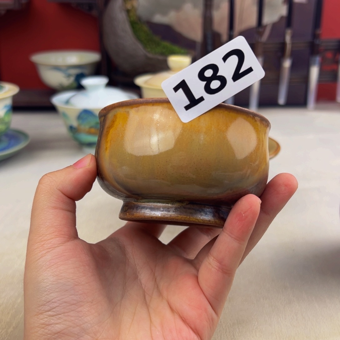 杯子纯手工柴烧主人杯