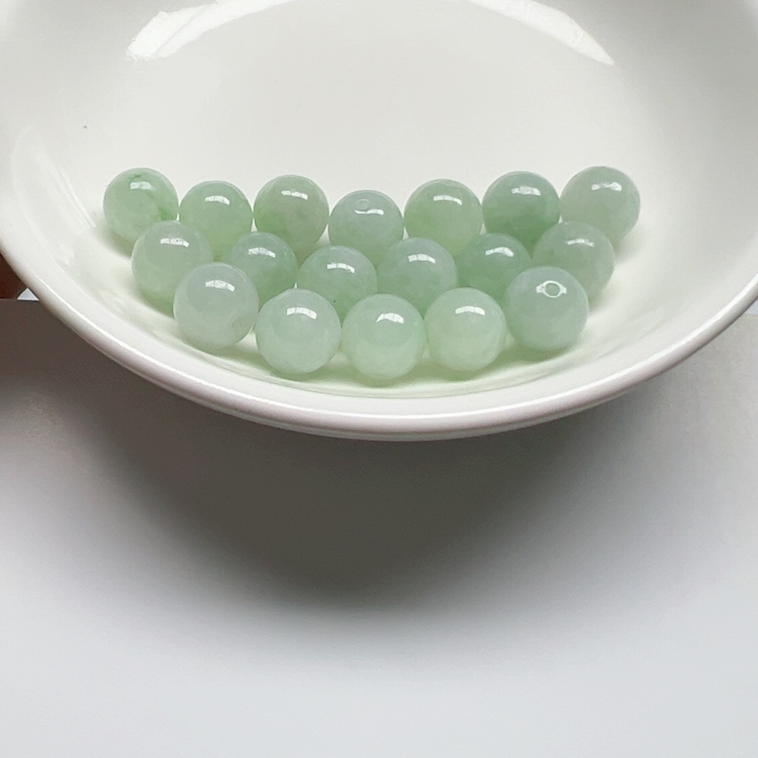 翡翠散珠星**界纯天然缅甸翡翠A货卡9.5，16颗分3单