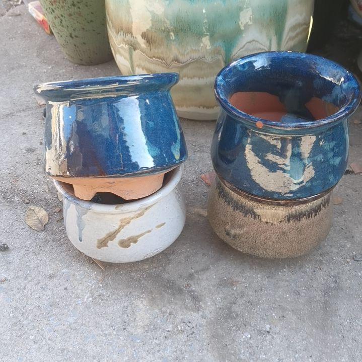 红陶口11高9瑕疵颜随机四个