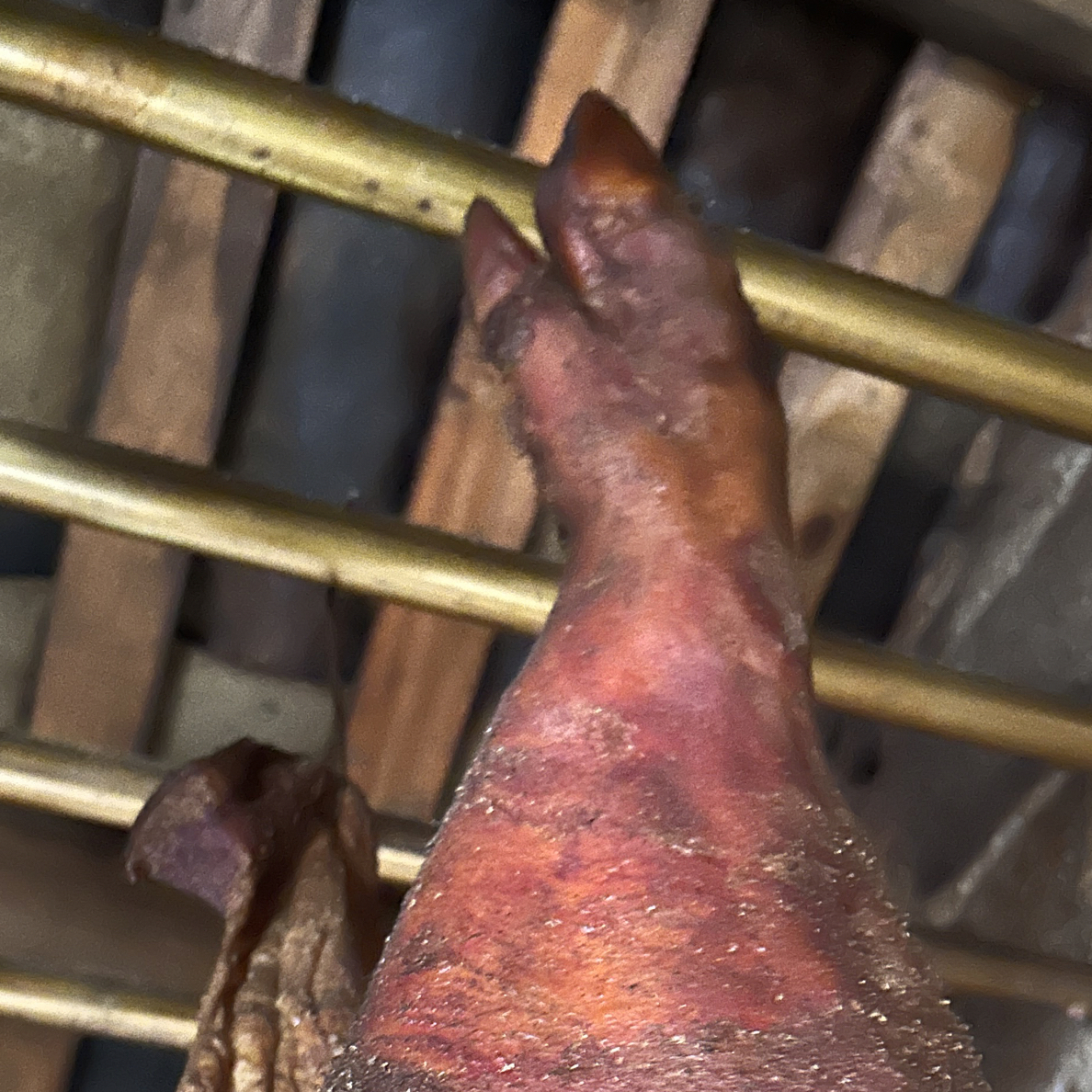 【豆花妹】精选镇雄腊肉猪蹄肉云贵川高山农家土猪烟熏腊肉真空打包