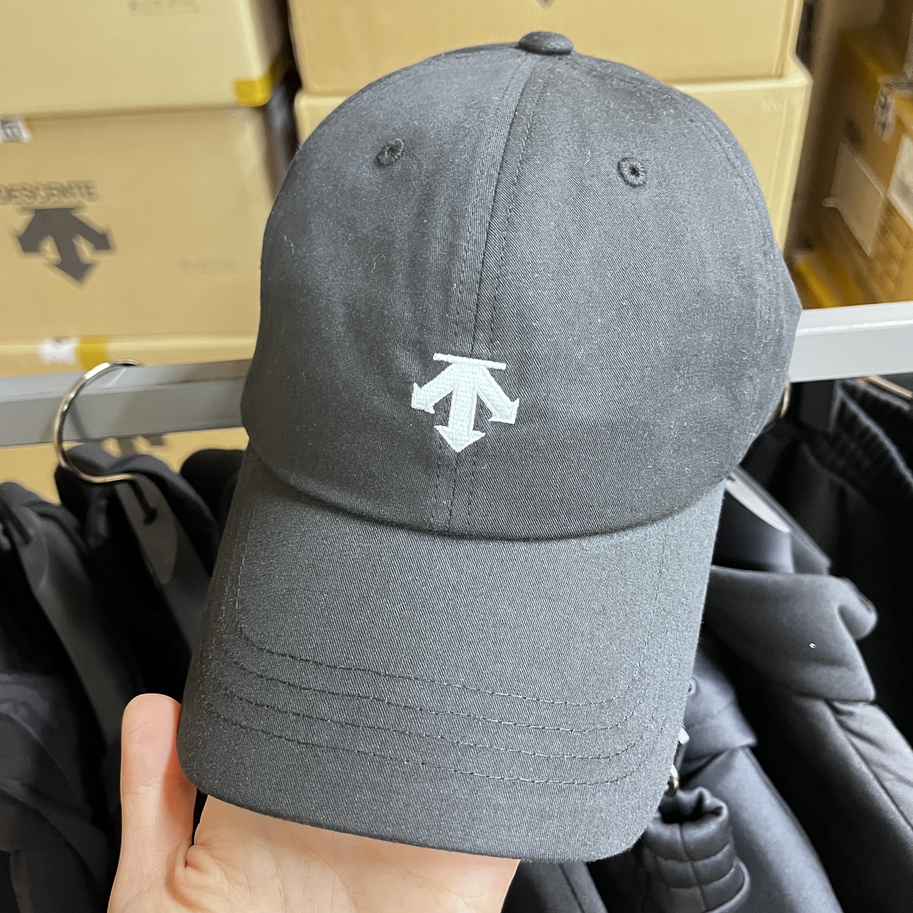 DESCENTE/迪桑特【在韩国】直邮大标棒球帽休闲鸭舌帽SQ123UCP12
