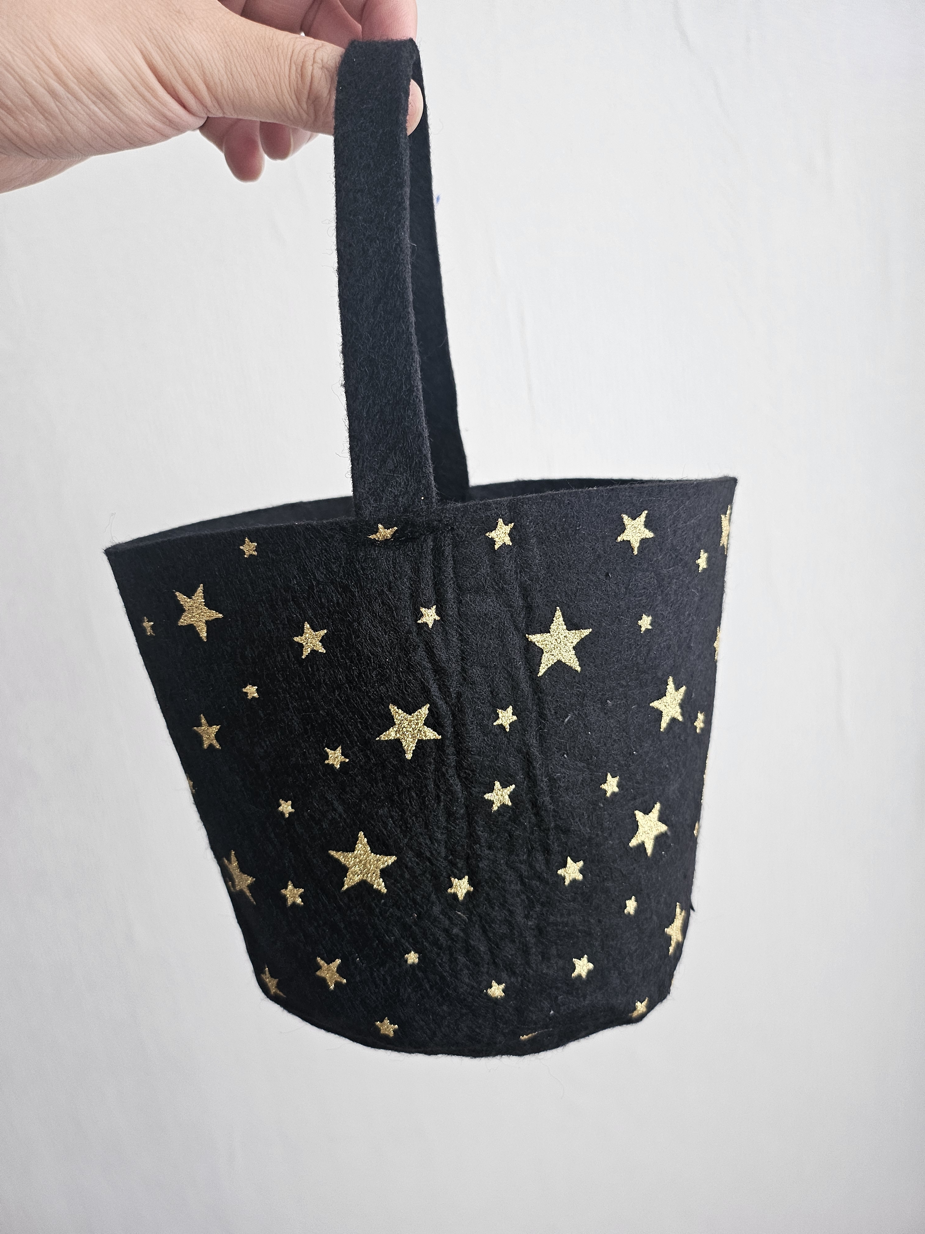 毛毡小手袋 星星小手袋 万圣节道具 星星女巫小手袋