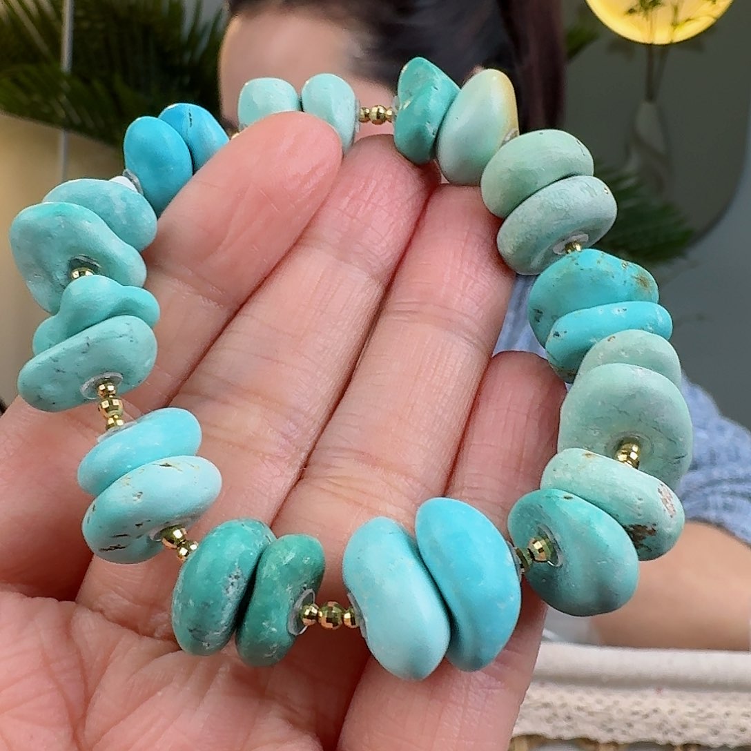 绿松石珠宝奇石未镶嵌