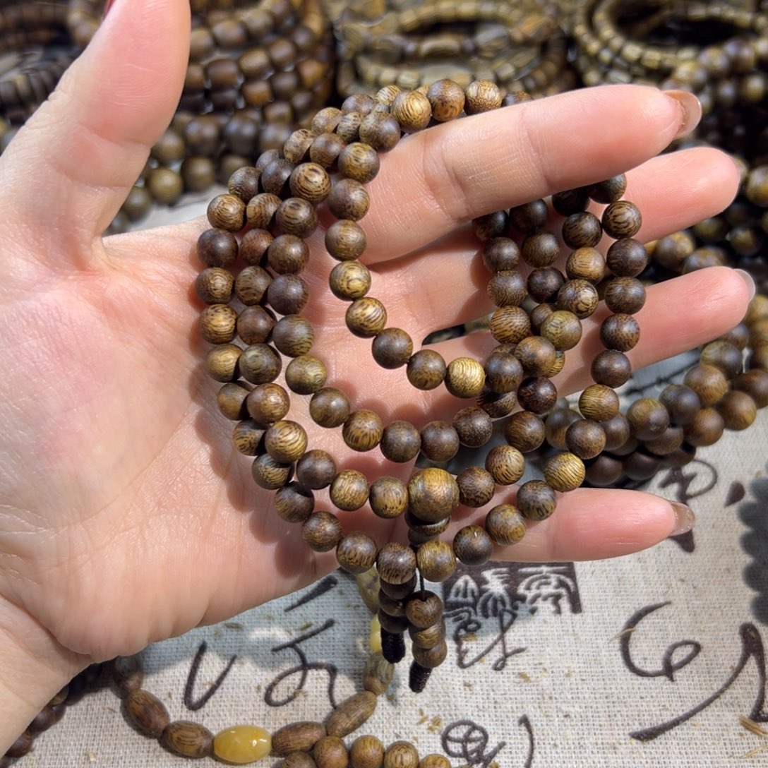 沉香碎屑沉香卡7多圈12克加