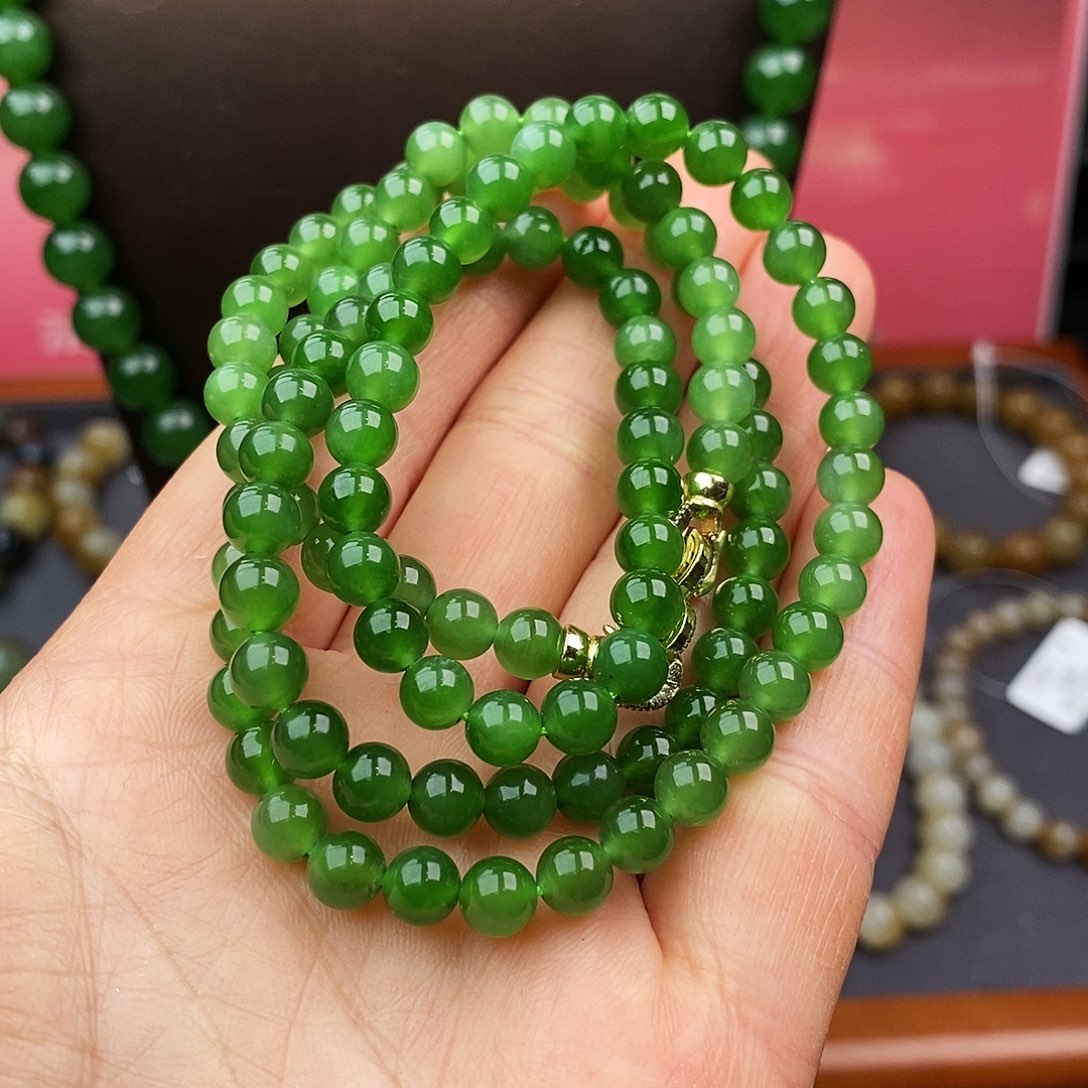 和田玉手链未镶嵌