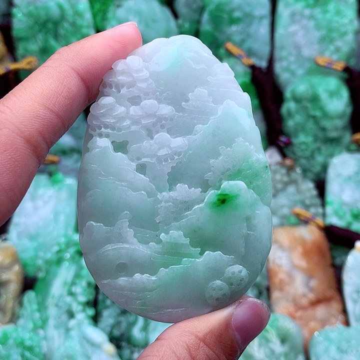 翡翠吊坠(不含链)未镶嵌