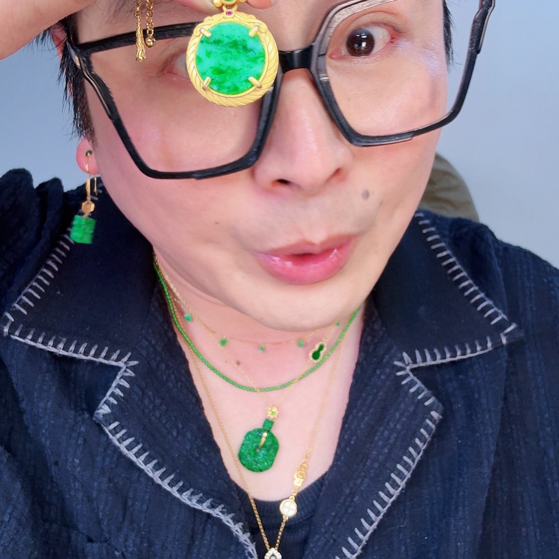 翡翠颈饰未镶嵌一个