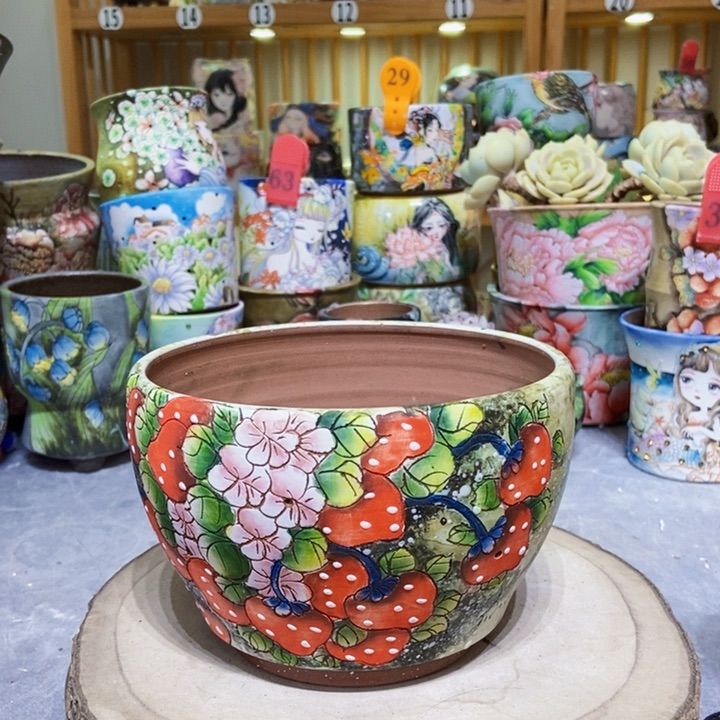 景德镇艺术手绘作品