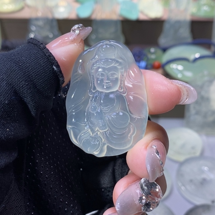 岫玉吊坠未镶嵌吊坠