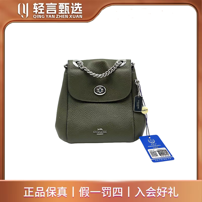 95新 COACH/蔻驰 单肩包/E505139/15*17