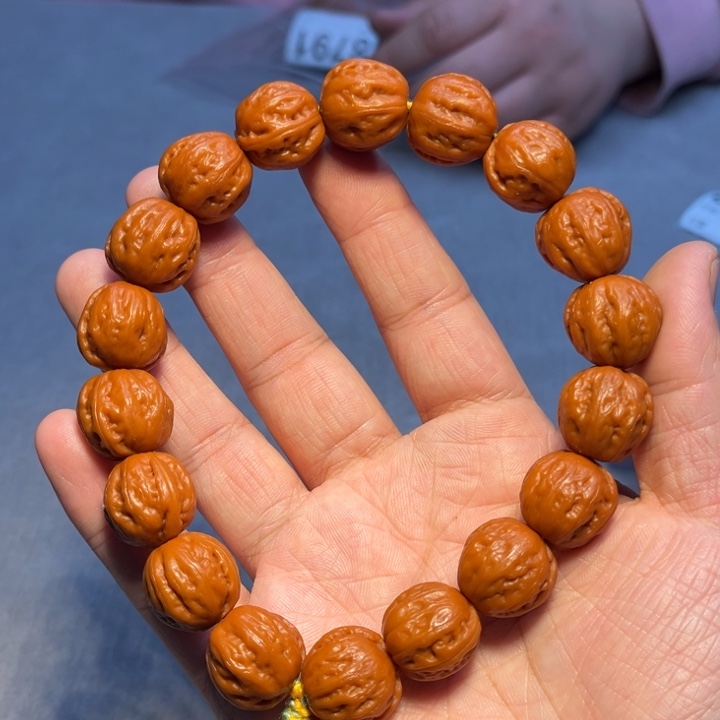 文玩核桃把件红西瓜8792