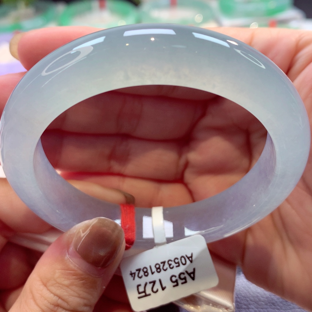 未镶嵌手镯翡翠蓝钢推荐21号11