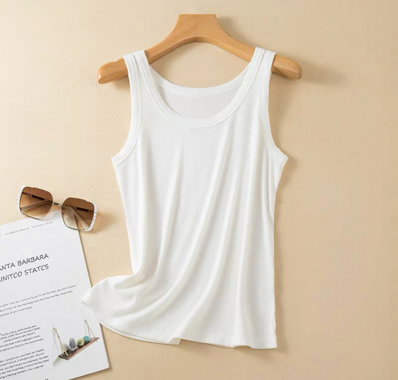 0223通勤百搭纯色吊带背心