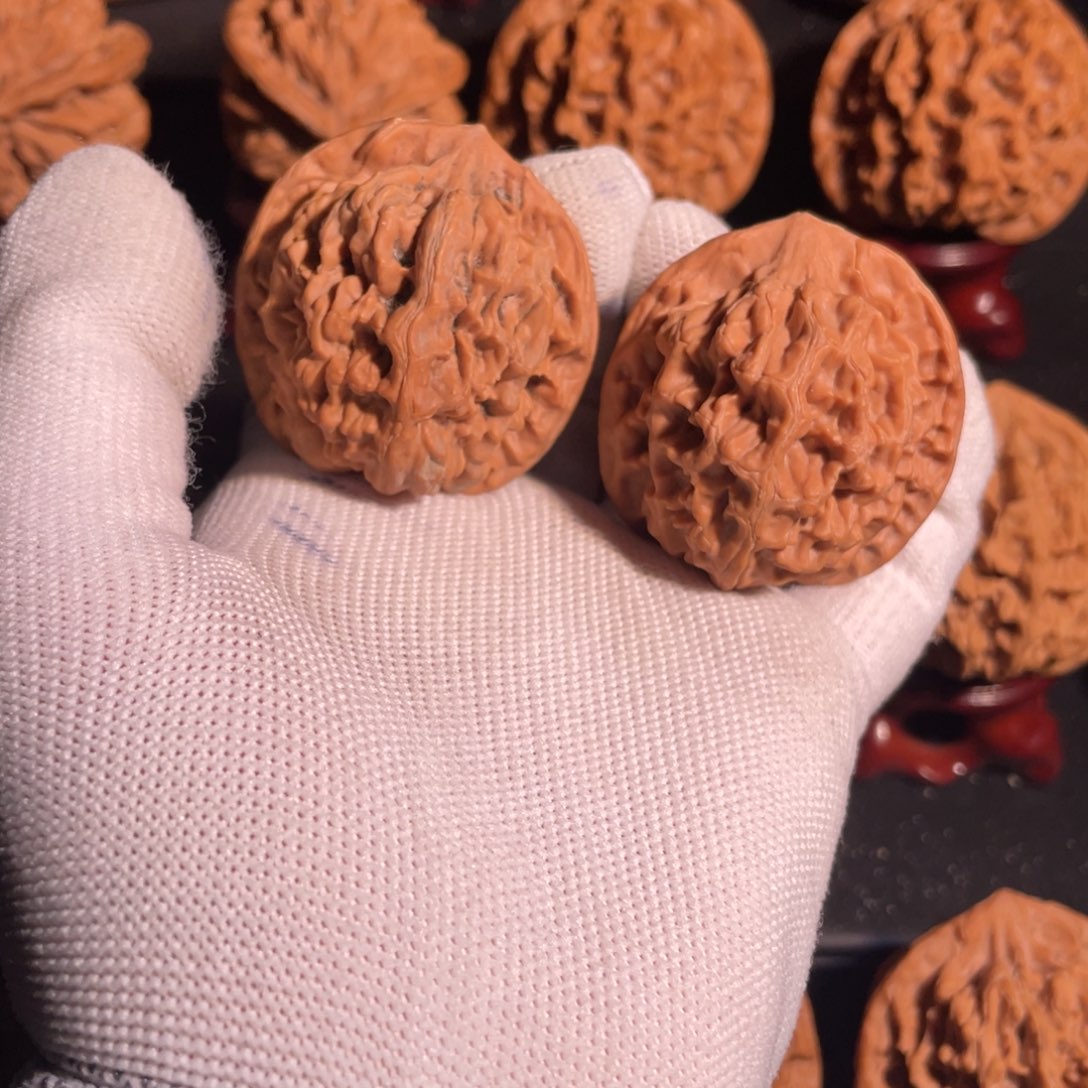 把件文玩核桃39官帽