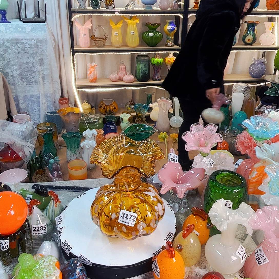 3172 家悦美居琉璃摆件